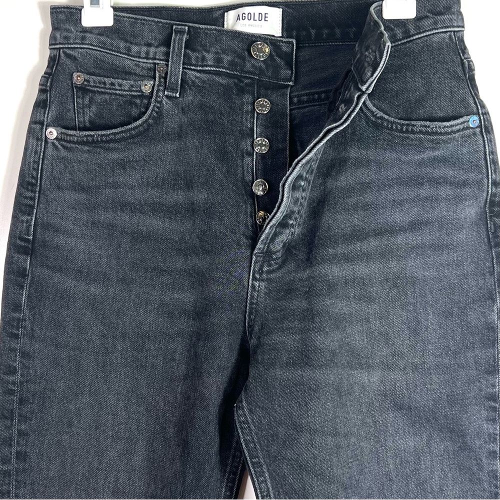 AGOLDE Freya High Rise Slim Jeans Size 27 - Picture 7 of 15
